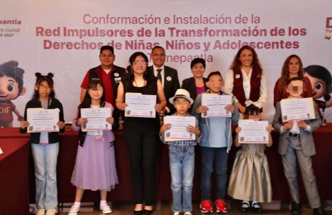  INSTALAN “RED IMPULSORES DE LA TRANSFORMACIÓN DE LOS DERECHOS DE NIÑAS, NIÑOS Y ADOLESCENTES” EN TLALNEPANTLA